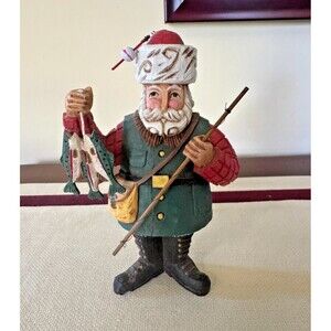 Fisherman Santa Resin Figurine 6" by Midwest Importers of Cannon Falls